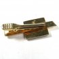 1950's - 60's Goldtone Lion Passant Tie Clasp by ANSON 81215