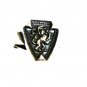 Vintage Silvertone Lion Passant Tie Clasp Unbranded 31816