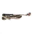 1950's - 60's Silver Tone Gof Club Tie Clasp by HICKOK USA.111715