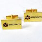 Vintage Gold Tone Direction '70 Cufflinks PAT 2974381 81916
