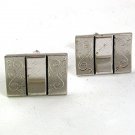 Vintage Silvertone Cufflinks By ANSON 53017