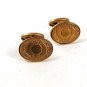 New Old Store Stock Edwardian / Victorian Gold Tone Cufflinks 92416c