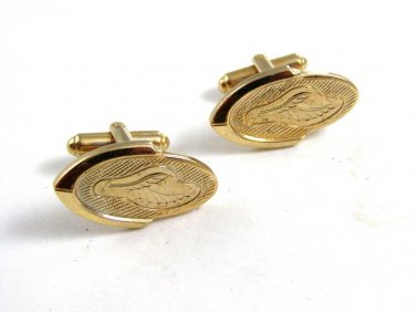 Vintage Speidel Goldtone Cufflinks 10222013