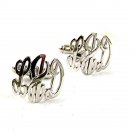 Vintage Sterling Silver Initials L & D Cufflinks By ANSON 33117