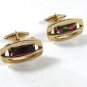Gold Tone & Watermelon Sparkly Cufflinks By S In Shield 52116