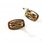Gold Tone & Watermelon Sparkly Cufflinks By S In Shield 52116