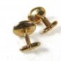1950's - 70's Gold Tone & Red Star Cufflinks By SWANK 12016