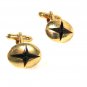 1950's - 70's Gold Tone & Red Star Cufflinks By SWANK 12016