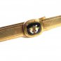 Art Deco 1930's - 40's Gold Tone & Black Shriners Tie Clasp By HAYWARD 11116