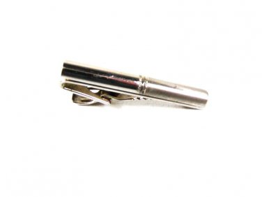 Vintage Silver Tone Tie Clasp By PIONEER 6816