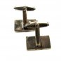 Sterling Silver Marcasites Monogramable Cufflinks Unbranded 3616
