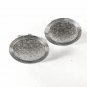 Sterling Silver Oval Monogrammable Cufflinks By LAMODE 41216