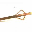 Vintage Long & Thin Goldtone Tie Clasp By SWANK 42816