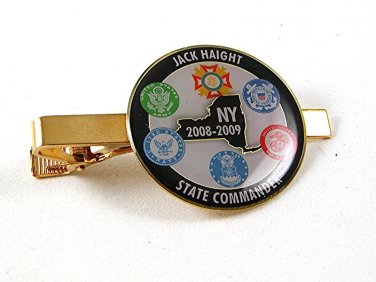 2008-2009 Jack Haight Commander Armed Forces New York Tie Clasp 102816