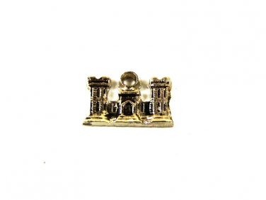 1960's - 70's Silvertone Castle / School Charm Unbranded 32116