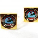 1973 Camp Rock Enon Boy Scouts Shenandoah Council Cufflinks 8916