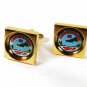 1973 Camp Rock Enon Boy Scouts Shenandoah Council Cufflinks 8916