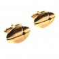 Gold Tone & Red Rhinestone Cufflinks unbranded 12415