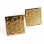 1950's - 60's Gold Tone Cufflinks By SWANK 92316a