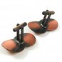 Mid Century Modern Copper Cufflinks 42017