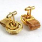 Vintage 1970's Goldtone ZODIAC SAGITTARIUS Wrap Around Cufflinks 101817