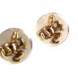 Vintage Goldtone & White Keystone Cop Cufflinks Unbranded 31816