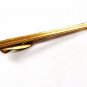 1950's Mid Century Gold Tone Tie Clasp by HICKOK.111715