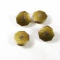 Art Deco Snap Brassy Tone Cufflinks bY H.A.A. & CO. FLEXCO 72116