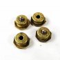 Art Deco Snap Brassy Tone Cufflinks bY H.A.A. & CO. FLEXCO 72116