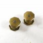 Art Deco Snap Brassy Tone Cufflinks bY H.A.A. & CO. FLEXCO 72116