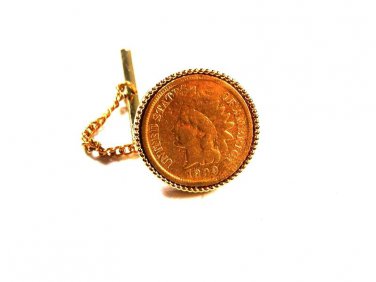 1909 Indian Head Penny Gold Layered Clasp Unbranded 10415