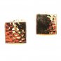 Fabulous Gold Tone Hammered Cufflinks by SWANK 12215