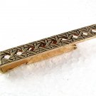Vintage Goldtone Tie Clasp By SWANK 7717