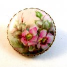 Vintage Pink Flowers Azaleas ??? Brooch