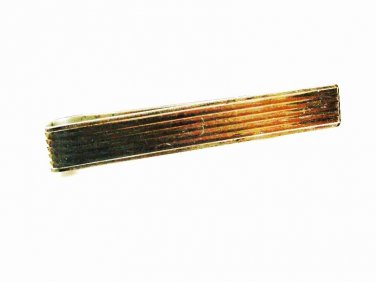 Mid Century Modern Sterling Silver Tie Clasp by EK in Triangle.111715