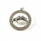 1986 Sterling Silver NEO-LIFE Convention Dolphins Charm 6 26 2017