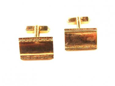 1950's Gold Tone Cufflinks by SWANK 12215a