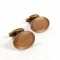 New Old Store Stock Edwardian / Victorian Gold Tone Cufflinks 92416g