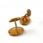Edwardian / Victorian Gold Tone Cufflinks 102716