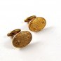 Edwardian / Victorian Gold Tone Cufflinks 102716
