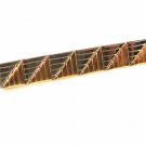 Vintage Silver & Gold Tone Tie Clasp By SWANK 42916