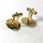 Vintage Gold Tone & Faux Pearls Dressy Cufflinks Unbranded 62216