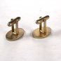 Vintage Goldtone Cufflinks by Swank 72215bb