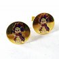 Vintage Revolutionary Boy Flute Player Cufflinks PAT 2974381 81916