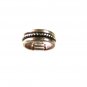 Vintage Silver Tone Band Ring Sz 6 1/2 Unbranded 53116