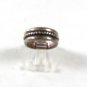 Vintage Silver Tone Band Ring Sz 6 1/2 Unbranded 53116