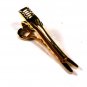 Vintage Gold Tone Scissors Tie Clasp Unbranded.111715