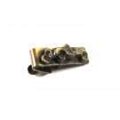 1950s-60s Tiny Jalopy Roadster Convertible Brassy Tie Clasp Unbranded 53016
