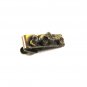1950s-60s Tiny Jalopy Roadster Convertible Brassy Tie Clasp Unbranded 53016
