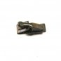 1950s-60s Tiny Jalopy Roadster Convertible Brassy Tie Clasp Unbranded 53016